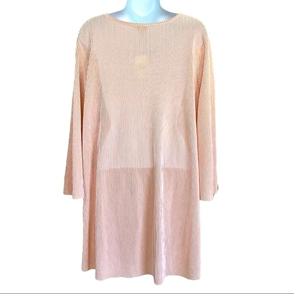 Cato Pink Flare Bell Sleeve Blouse Large - Picture 3 of 11